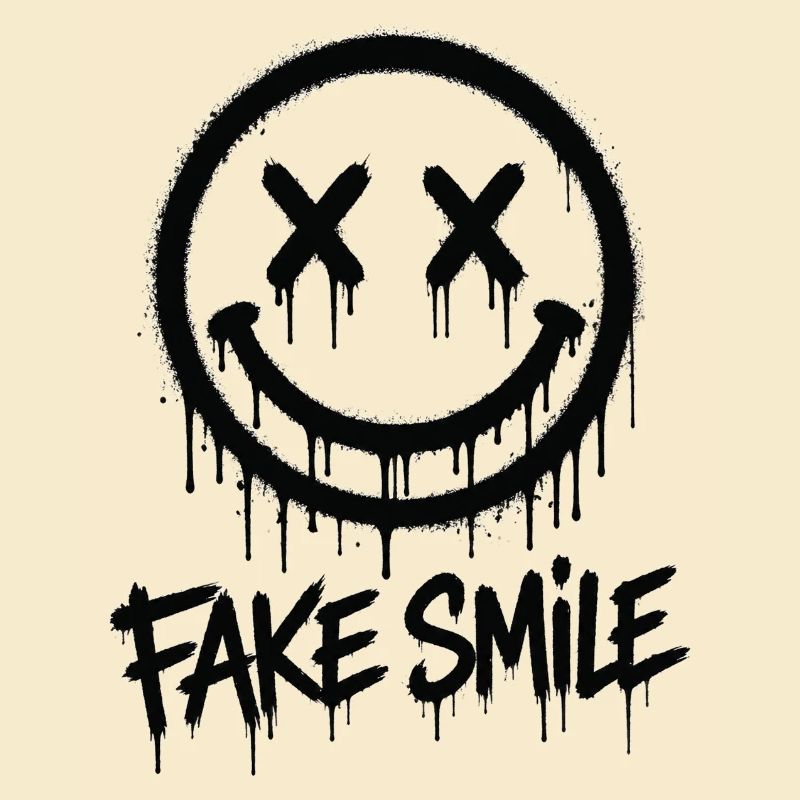 Fake Smile Graffiti