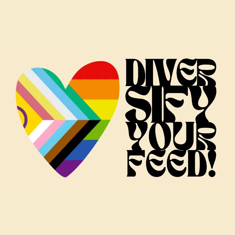 🌈♿ Diversify Your Feed –Progress Pride&Disability
