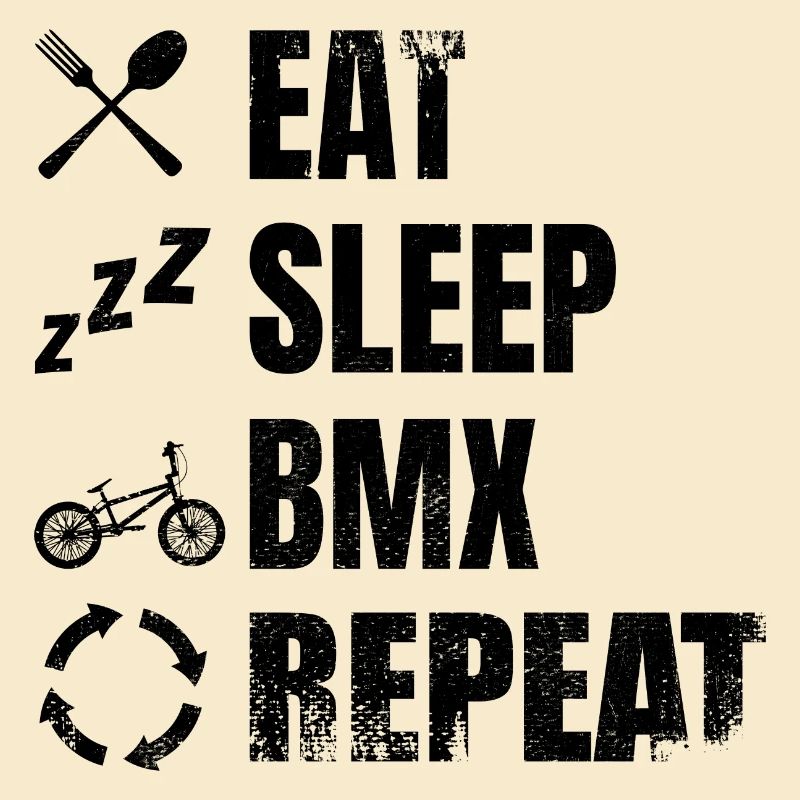 Routine cycliste BMX