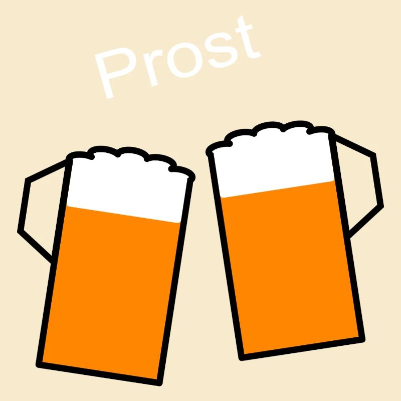 Biergläser Prost Bierglas