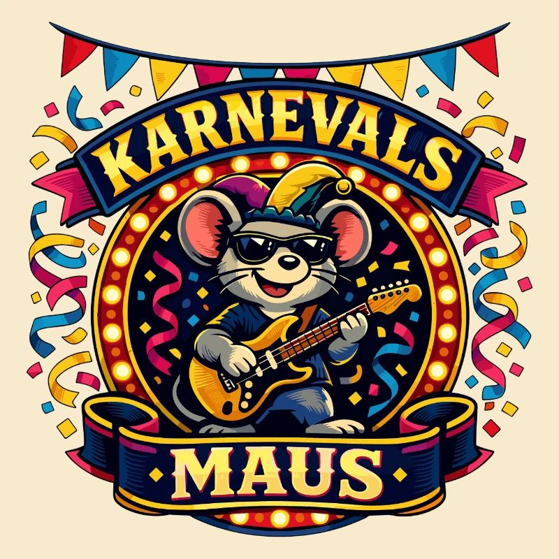Carnival Mouse Skirt Cologne Alaaf Gift