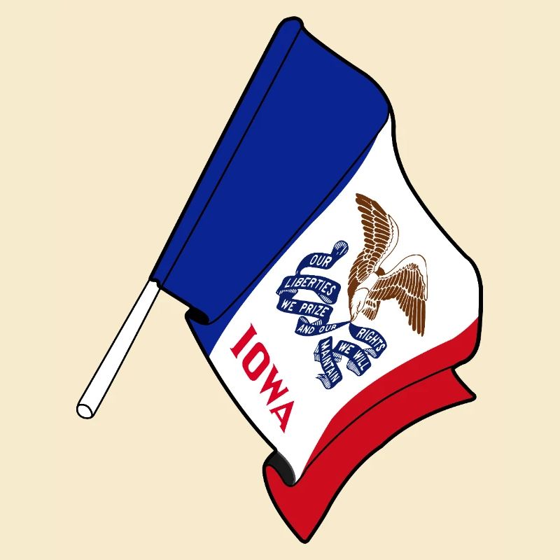 Drapeau de l’Iowa