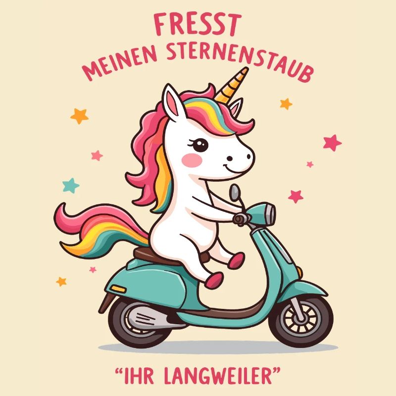 Roller-Einhorn