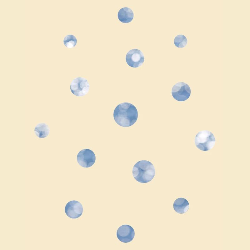 Motif de points lumineux Bokeh bleus