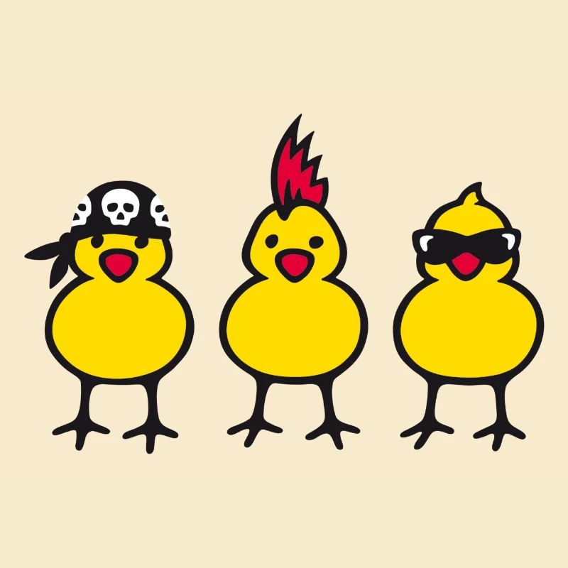 three chicks (b)