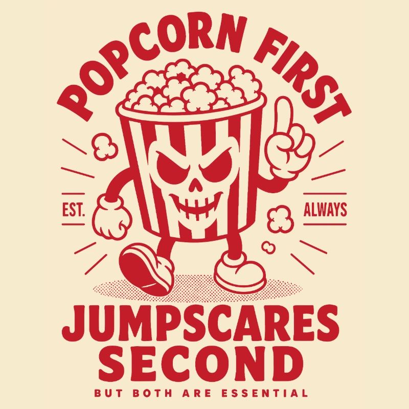 Popcorn First Jumpscares Second