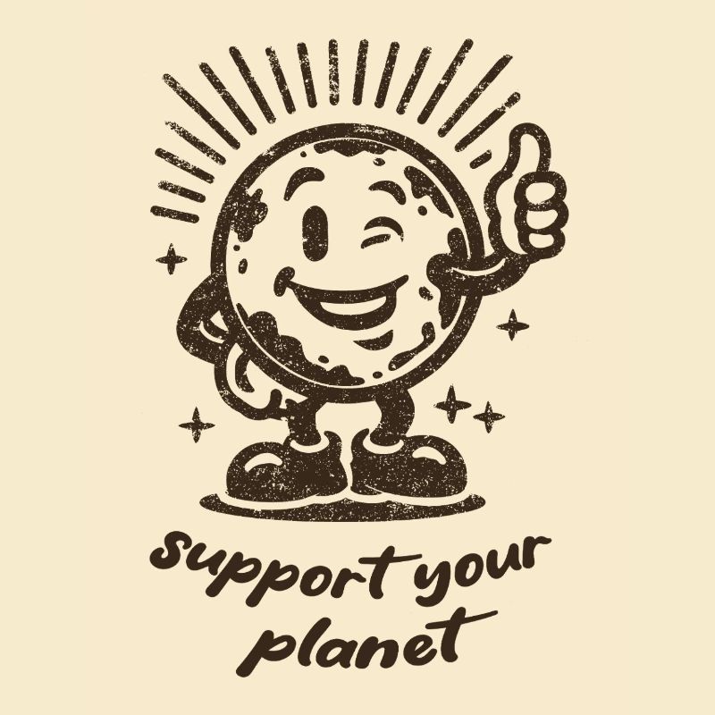 Support Your Planet Motiv