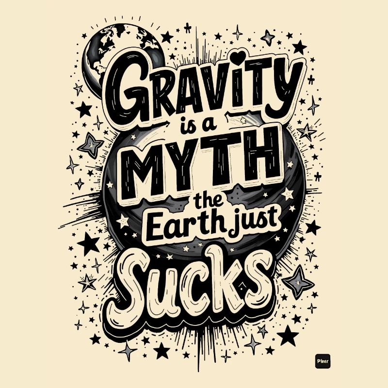 DIE SCHWERKRAFT IST EIN MYTHOS – DIE ERDE IST EINFACH SCHEISSE, PHYSIK