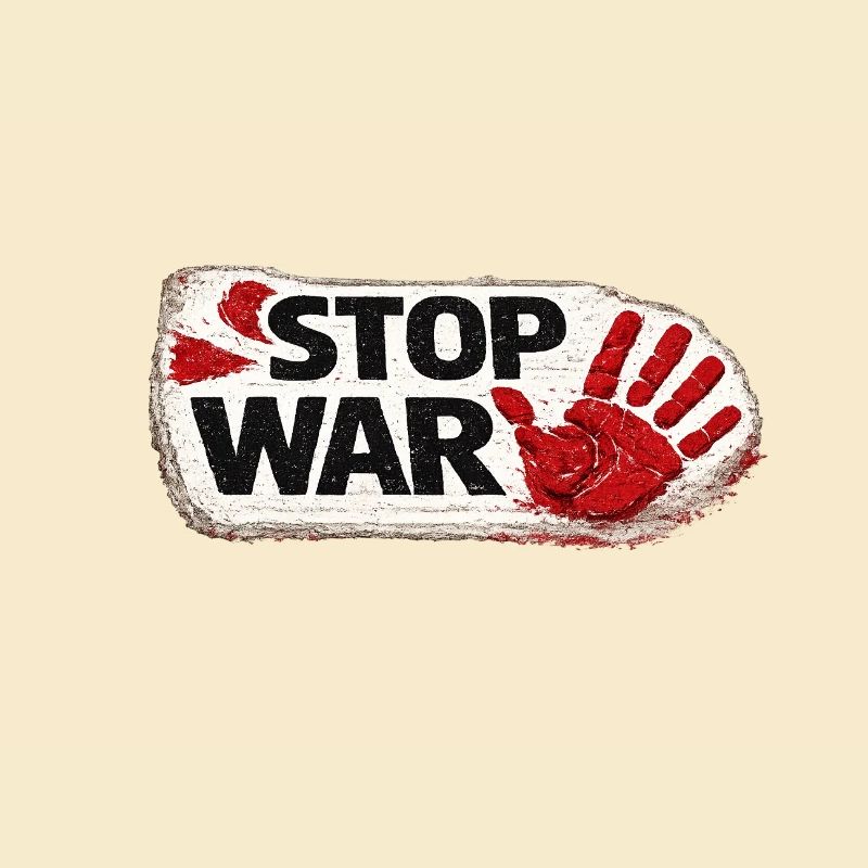 War No More – Sticker Peace & Humanity 