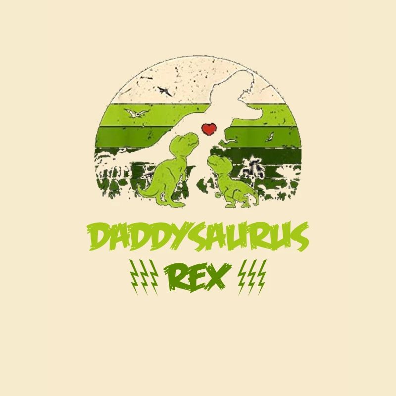 Daddysaurus Rex For Fathers Day Gift