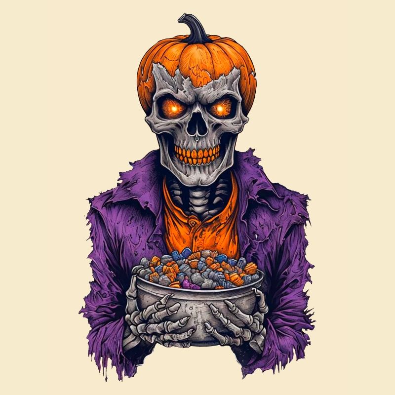 Halloween Skeleton Candy