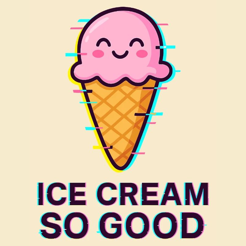 Plaisir de la crème glacée