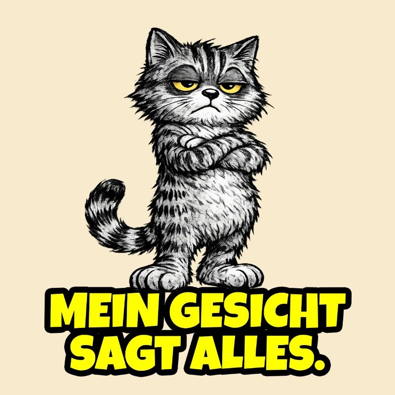 Mon visage en dit long. – Chef Chat (Grumpy)