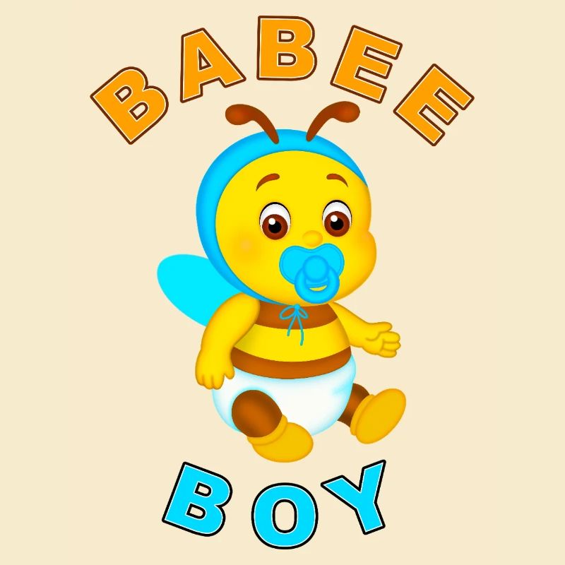 BABEE Junge mit Text