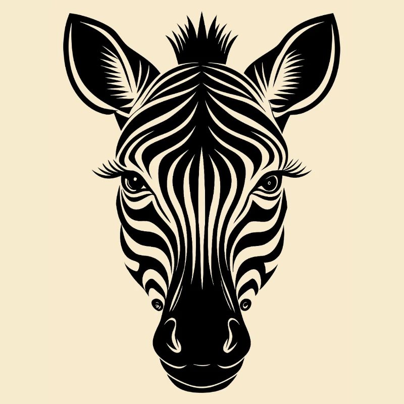 Face de zèbre
