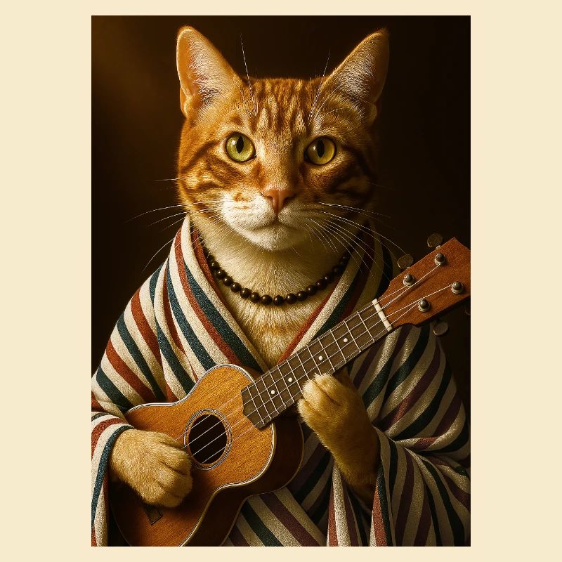 Ukulele Cat