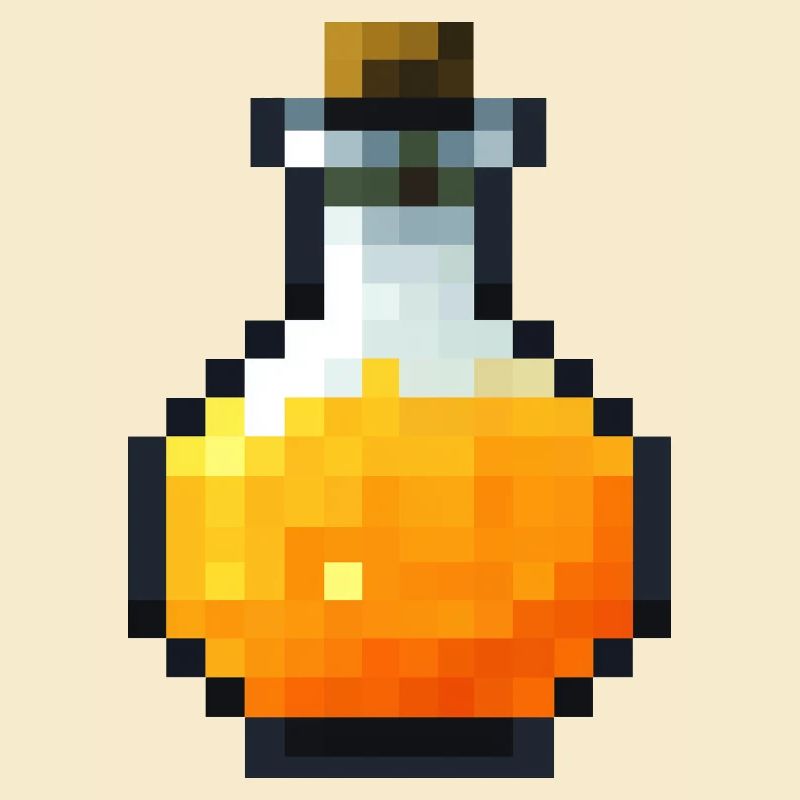 Potion Pixel-Art-Stil retro 8-Bit