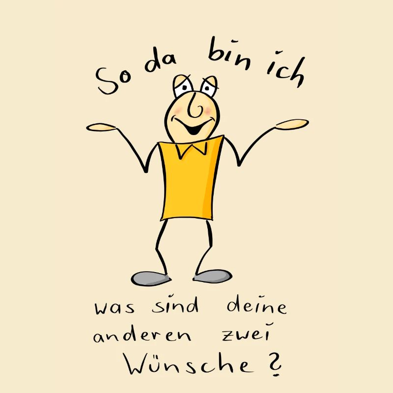 So da bin ich