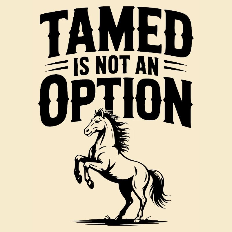 Dompté n’est pas une option