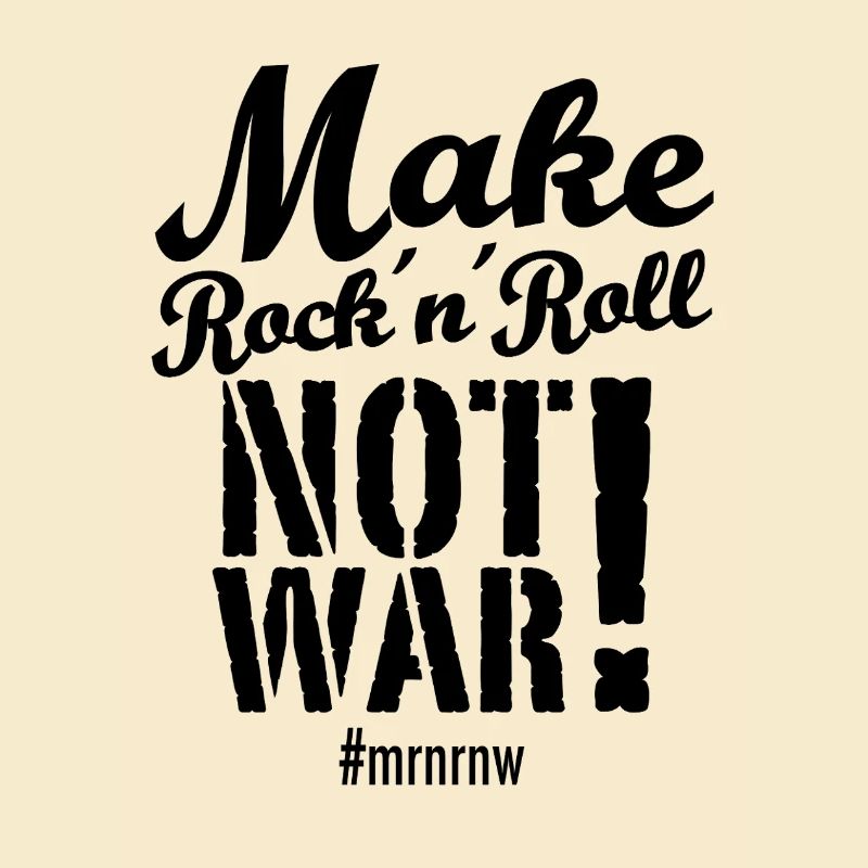 Make Rock´n´Roll Not War 2025-Version