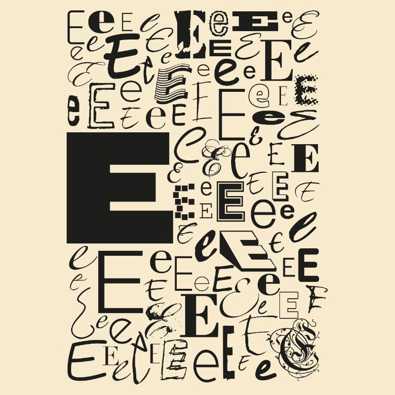 Typo E – Conception de lettres pour les amateurs de polices de caractères