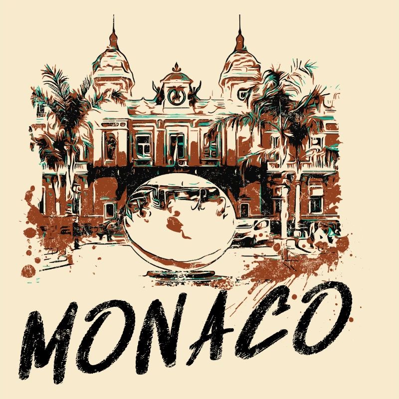 Façade du Casino de Monaco – Illustration