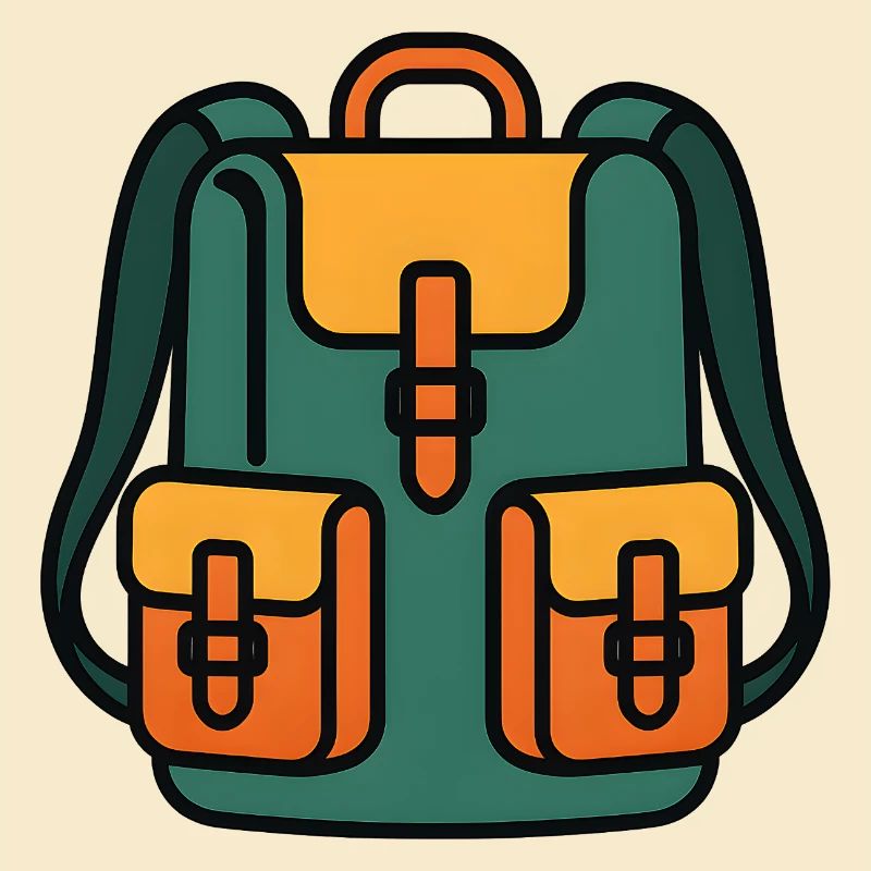Bunter Rucksack