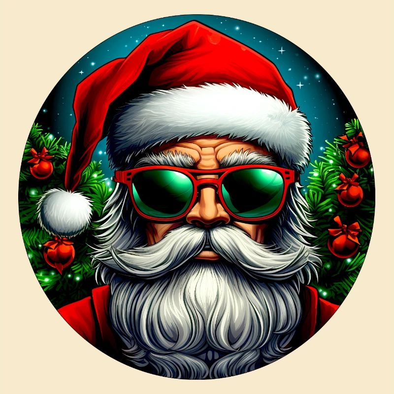Cooler Santa