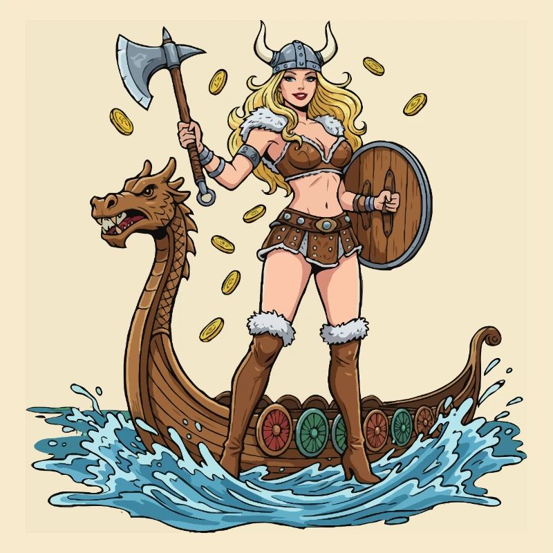 Norway Viking pinup