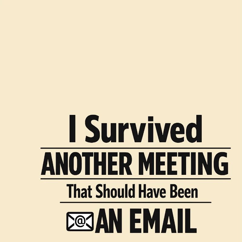 I Survived Another Meeting
