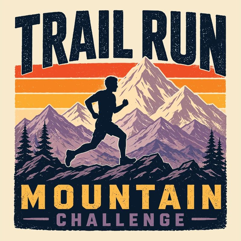 Course sur sentier - Défi de montagne