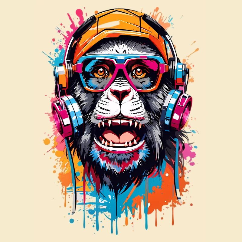 Coole Affe