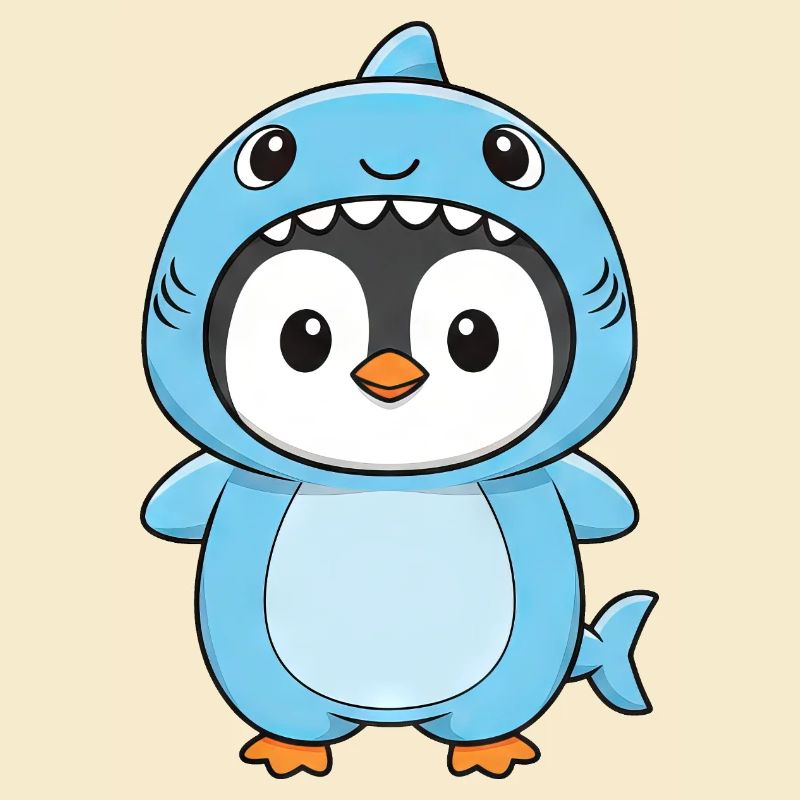 Dessin animé de Pingouin Mignon, Carnaval, Carnaval
