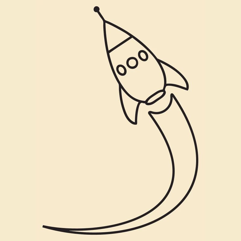 Rocket launches into space