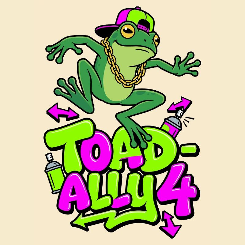 Toad-Ally 4 Coole Kröte