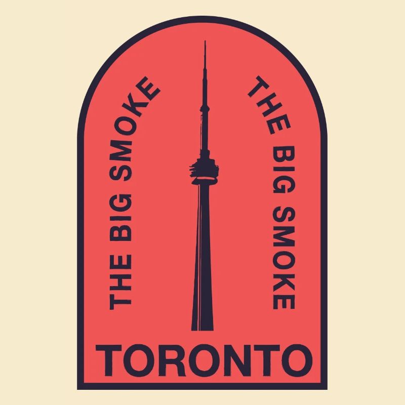 Toronto CN Tower Big Smoke Logo