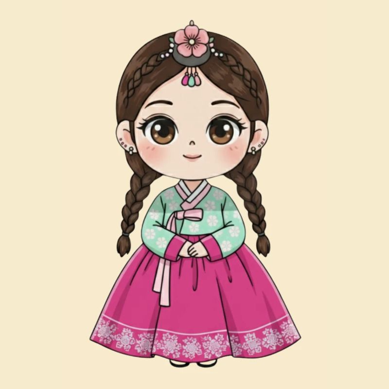 Chibi Hanbok Candy Dream Chaewon