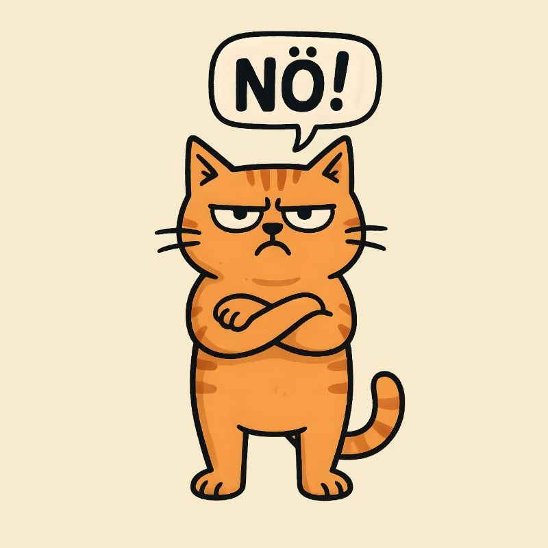 non facile non non chat chat drôle de dicton