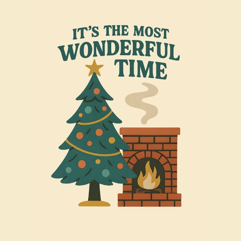 Cheminée de Noël