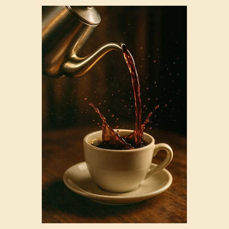 Coffee Porcelain Flow