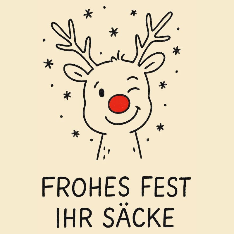Renne Rudolph Joyeux Noël