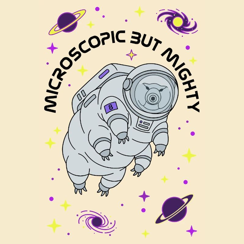 Microscopic But Mighty 8th Birthday Tardigrade