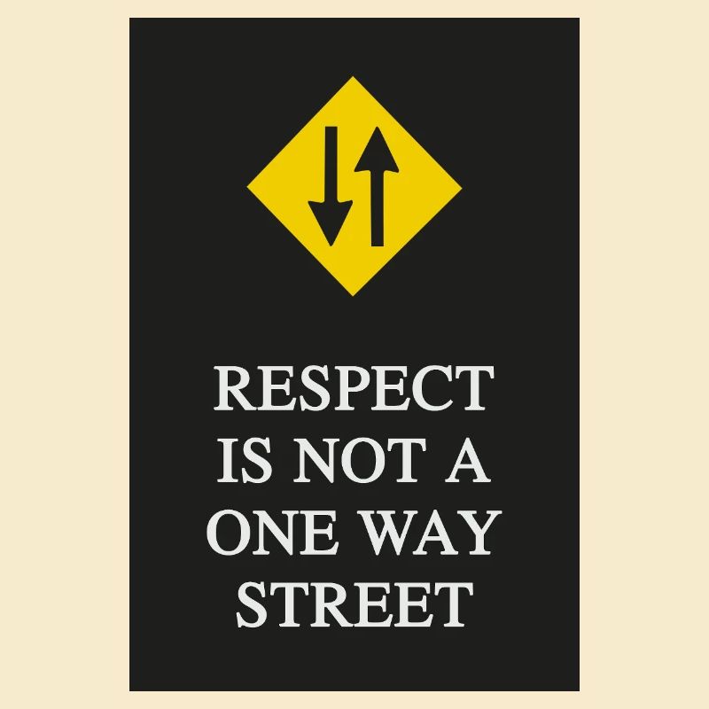 Le respect n’est pas à sens unique
