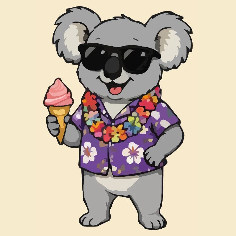 Koala Hawaii Eis