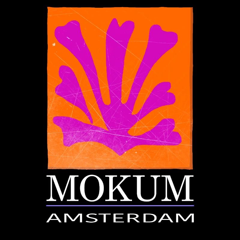 Mokum Amsterdam Emblem Neon Orange
