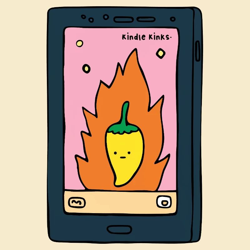 Spicy E-Reader "Kinks" Design | Funny BookT
