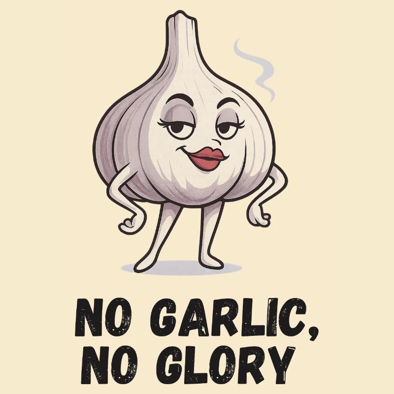 Knoblauch mit Attitüde: No Garlic No Glory 