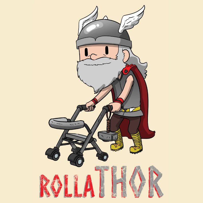RollaTHOR - Lusiges Thor Rollator Design