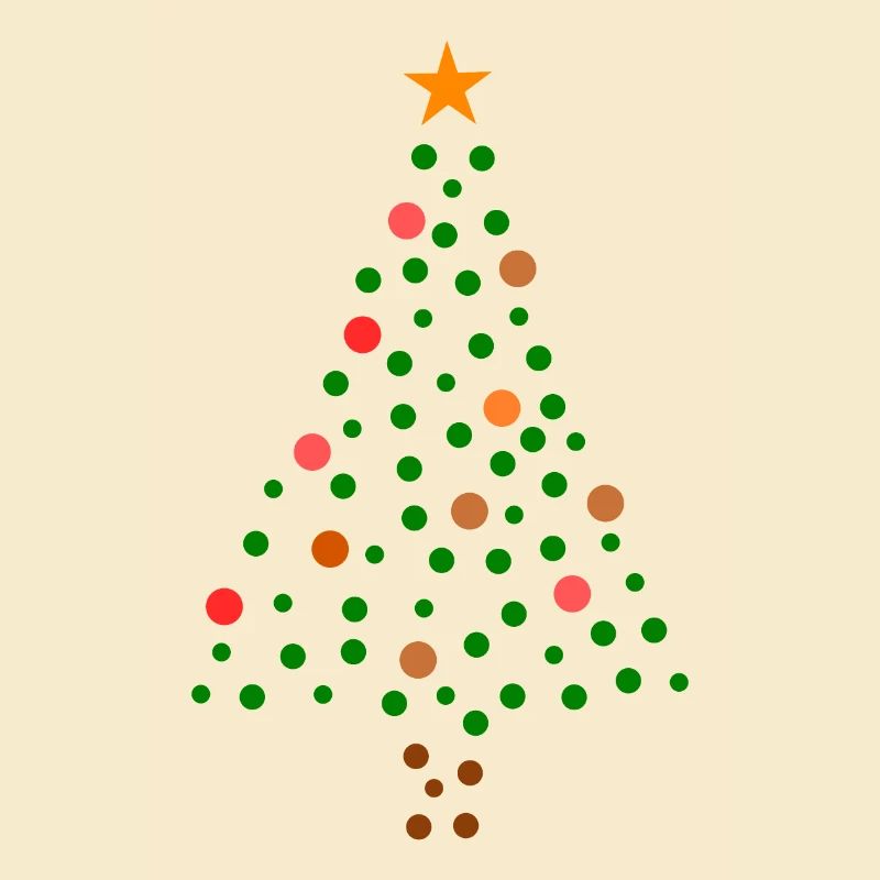 Christmas Tree - Dotted