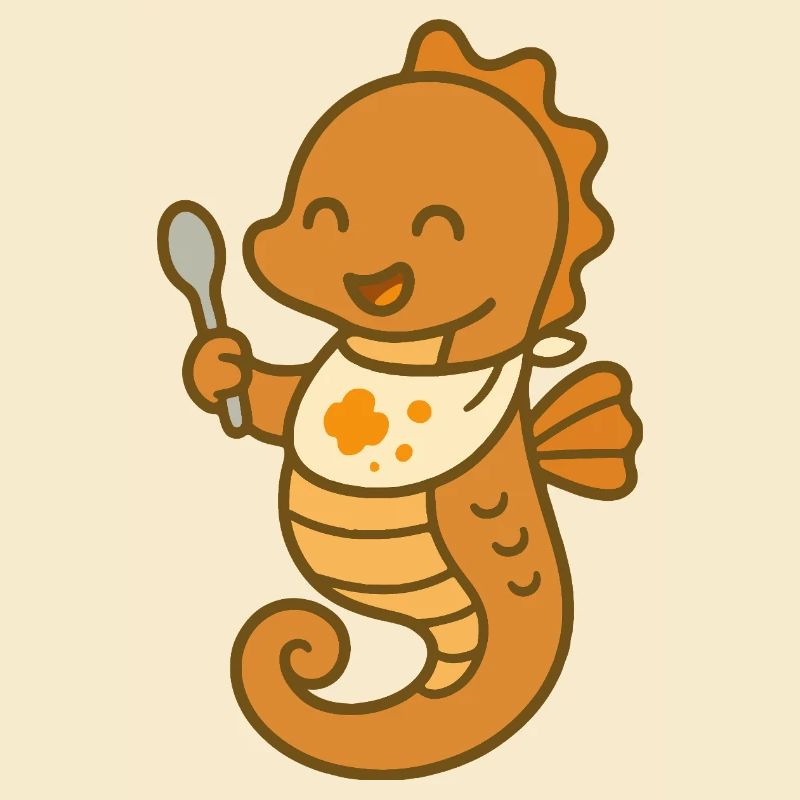 Goûter avec des hippocampes